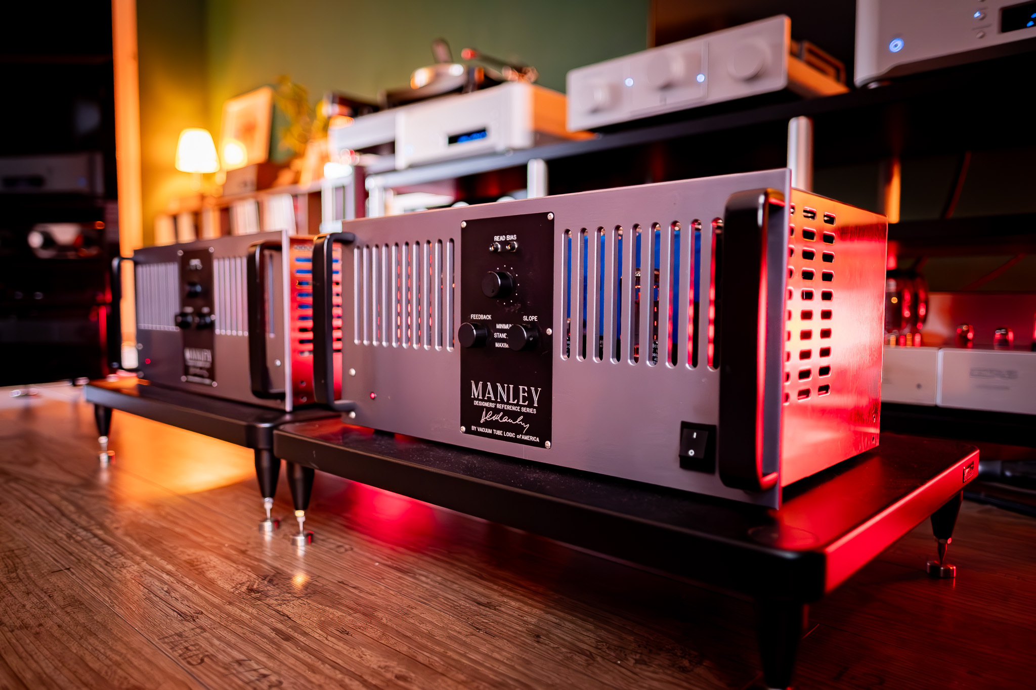 Pair of Manley Reference 150 mono tube power amplifiers